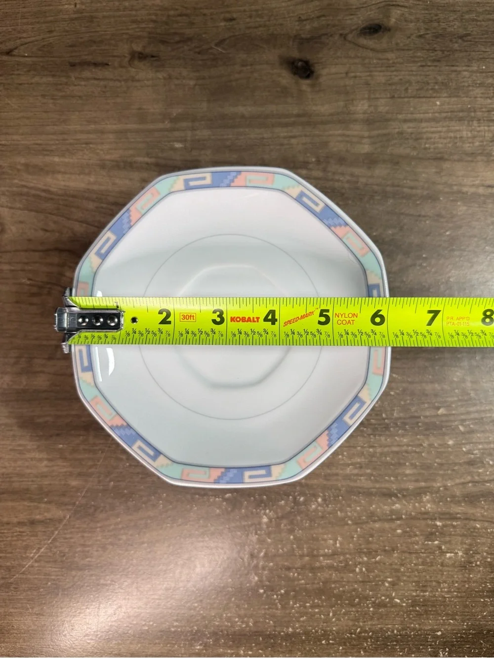 (4) Christopher Stuart Southwest Y0002 Fine China Saucer 6”